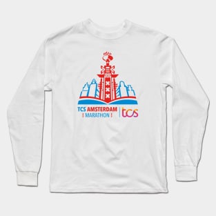 tcs amsterdam marathon 2024 Long Sleeve T-Shirt